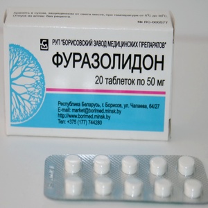 Таблетки Фуразолидона