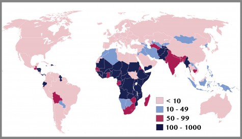 Детская смертность от ротавируса